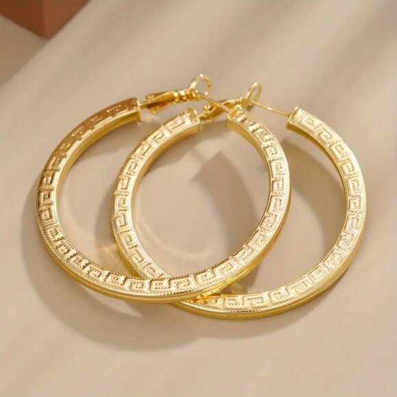 14k Solid White Gold 10x15mm Oblong Polished Hoops| 14K Gold  14K Gold Womens 2\